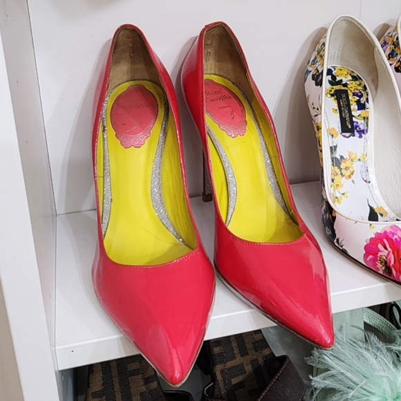 Rene Caovilla barbie pink pointy heels - Picture 3 of 12